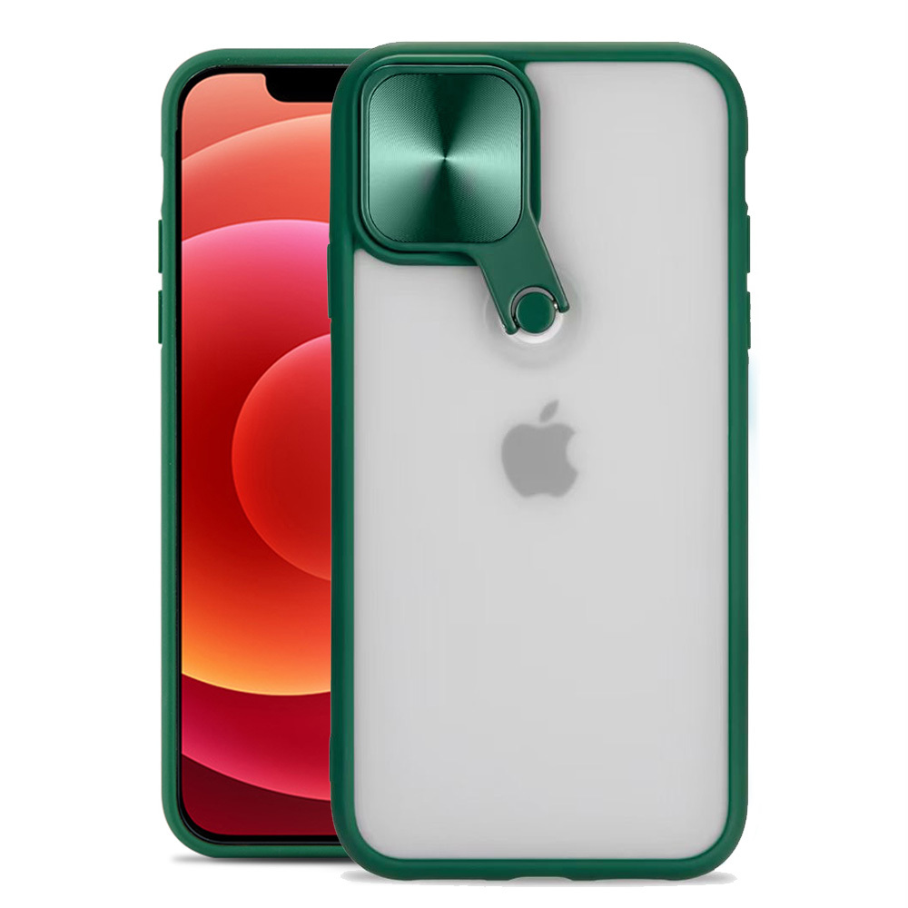 Kryt Cyclops pro Apple iPhone 12 , barva zelená