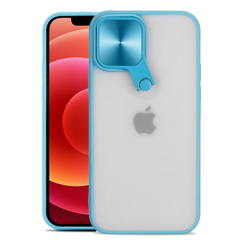 Kryt Cyclops pro Apple iPhone 12 Pro , barva modrá