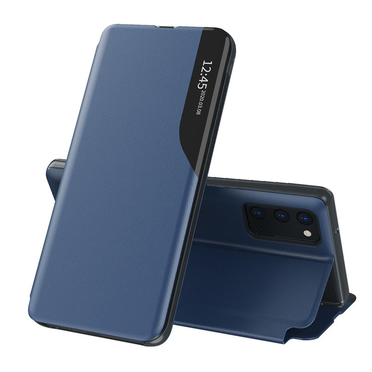 Knížkové pouzdro Smart View pro Samsung Galaxy A72 4G/5G , barva modrá