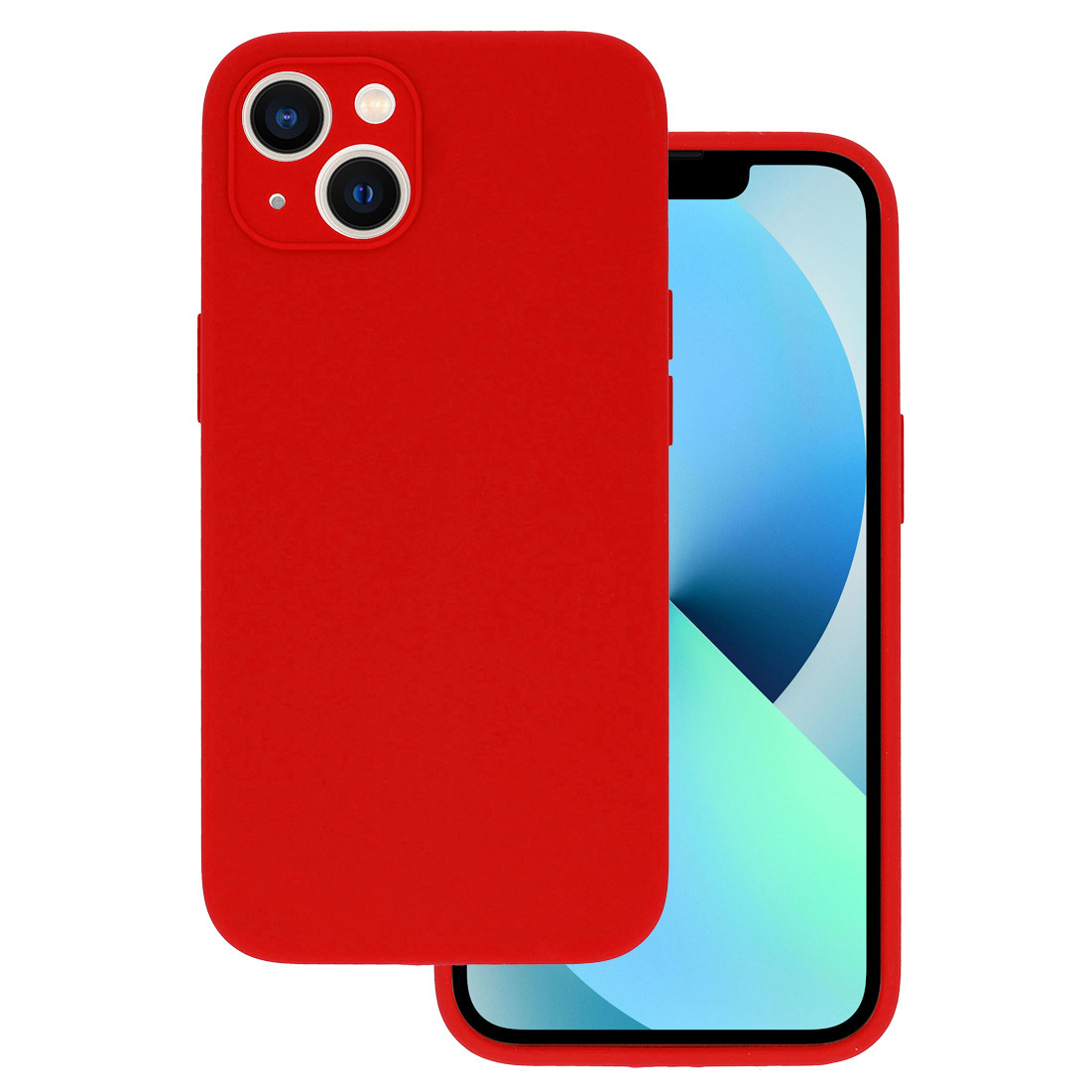 Kryt Vennus Silicone Lite pro Xiaomi Redmi 10 , barva červená
