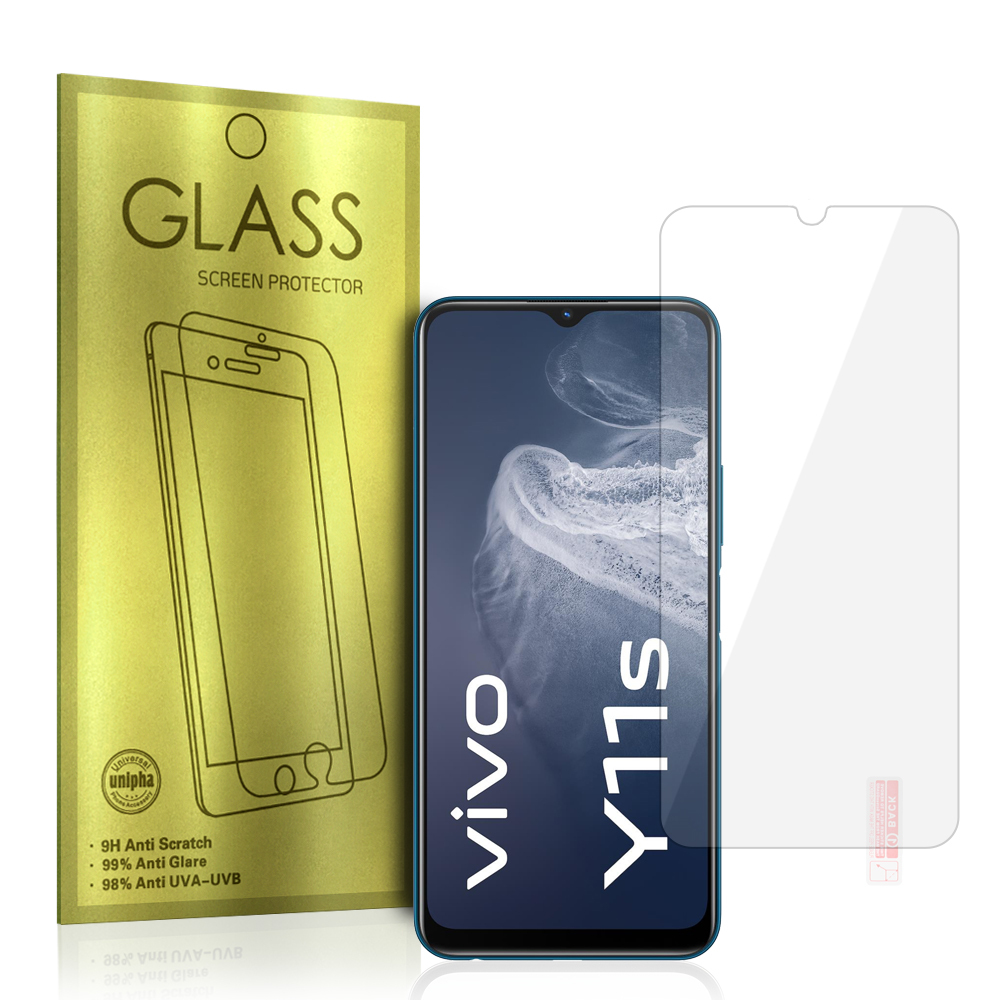 Tvrzené sklo na mobil 9H Glass Gold pro VIVO Y20S/Y11S 5900217894889