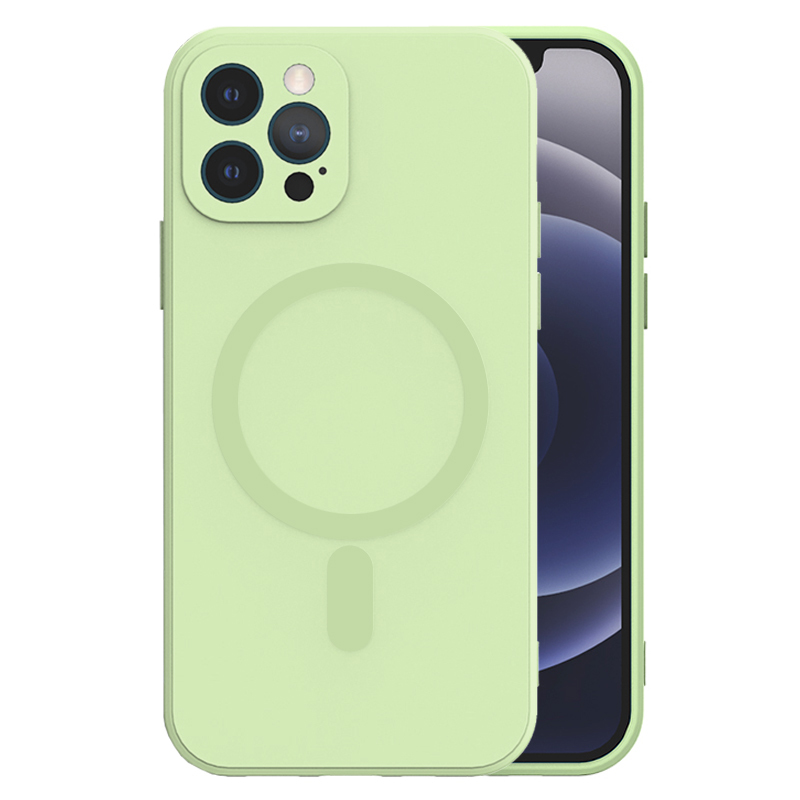 Kryt MagSafe Silicone pro Apple iPhone 11 Pro , barva mátová