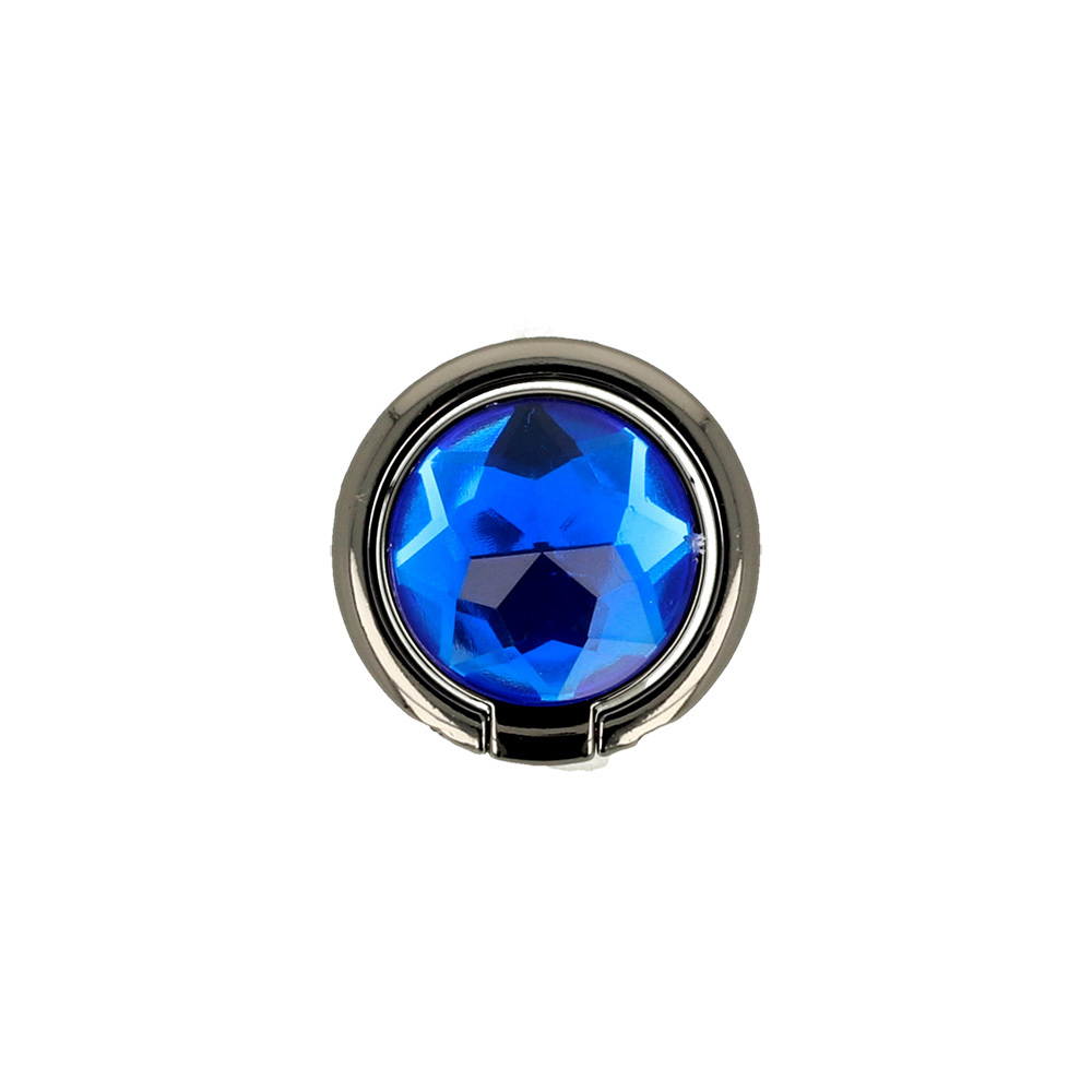 Držátko / držáček na mobil Ring CRYSTAL - , barva modrá-, barva černá