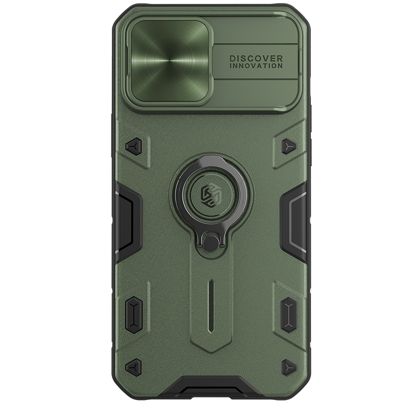CamShield Armor TPU+PC for Apple iPhone 13 Pro Max , barva zelená