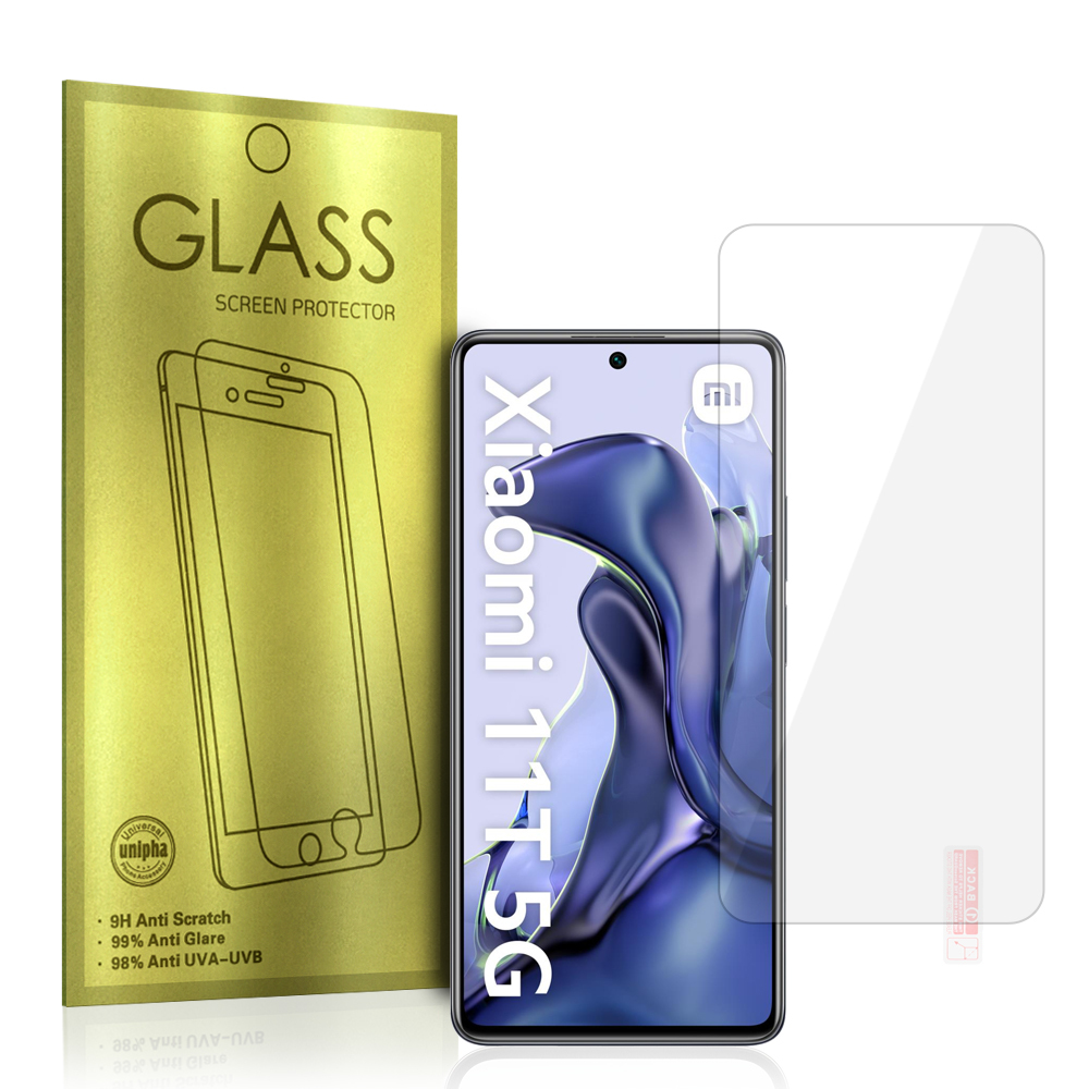 Tvrzené sklo na mobil 9H Glass Gold pro XIAOMI 11T/11T PRO 5900217911937