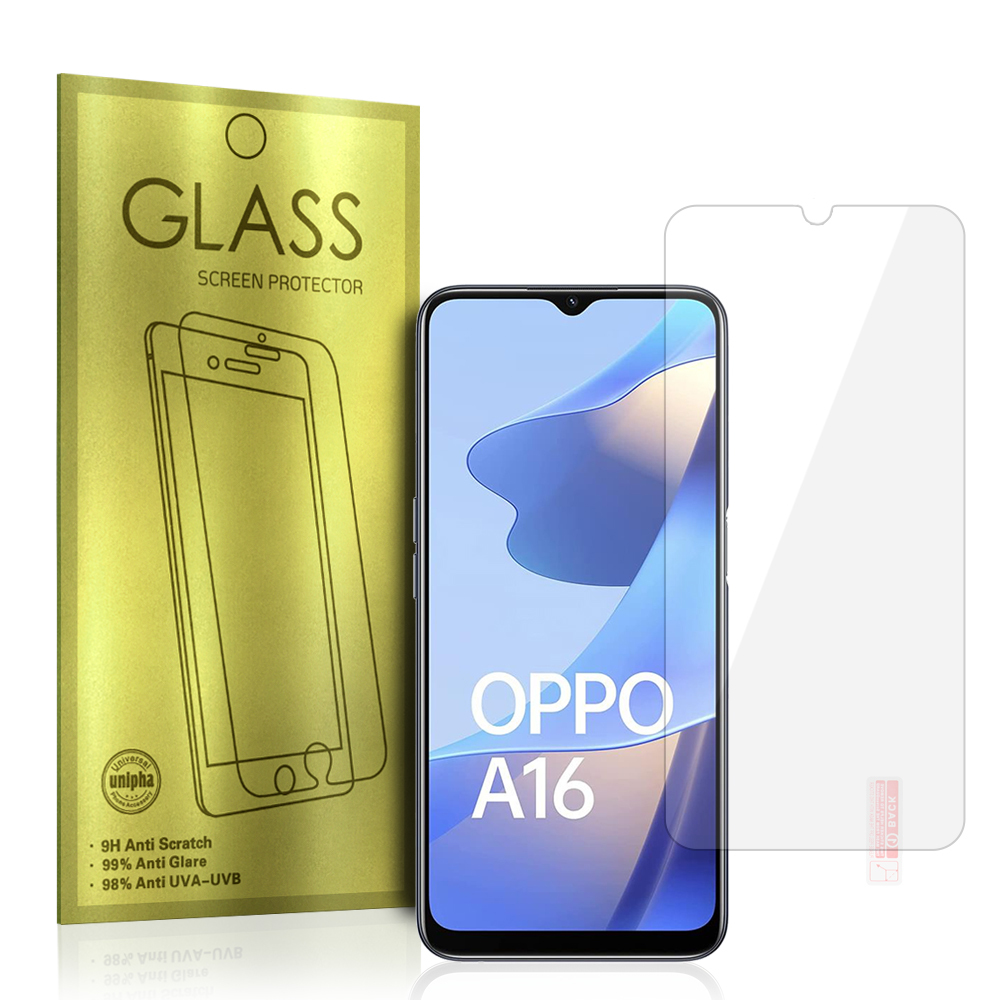 Tvrzené sklo na mobil 9H Glass Gold pro OPPO A16/A53S 5G/A55 5G 5900217911982