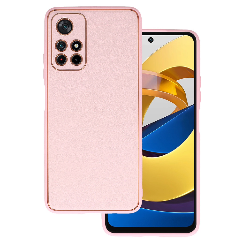 Kryt Luxury pro Xiaomi Redmi Note 11 5G/Note 11S 5G/Poco M4 Pro 5G , barva růžová