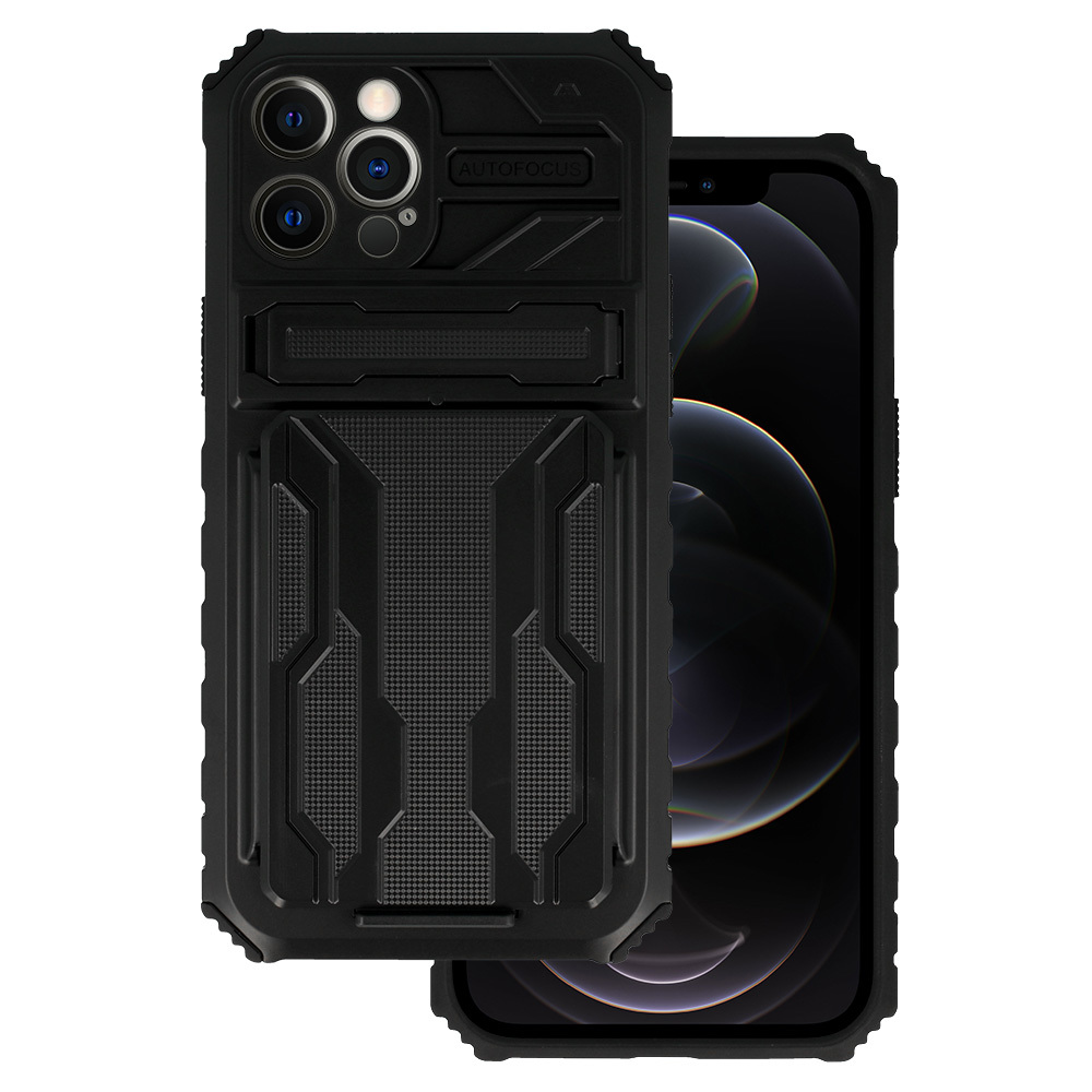 Kryt odolný Combo Protect pro Apple iPhone 12 Pro Max , barva černá