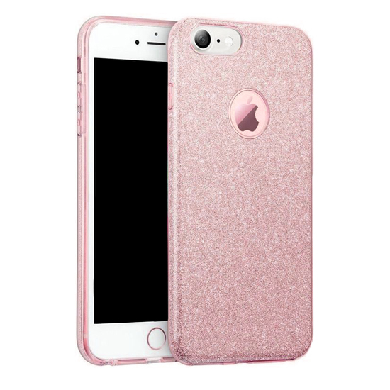 Kryt třpytivý Shinning pro Apple iPhone 12 PRO MAX , barva růžová
