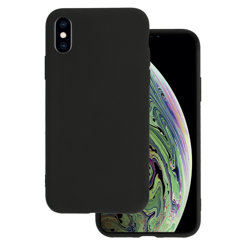 Kryt Matt pro Apple iPhone X/XS (5,8") , barva černá