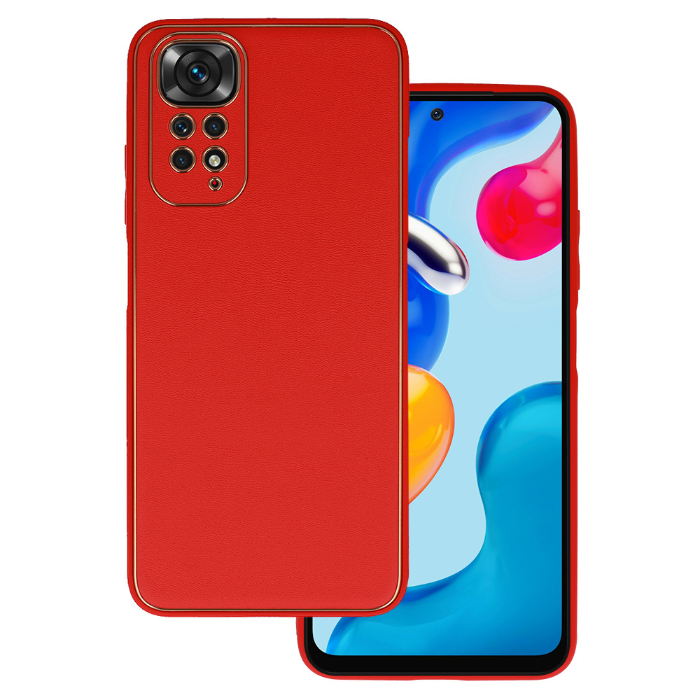 Kryt Luxury pro Xiaomi Redmi Note 11 Pro/Note 11 Pro 5G , barva červená