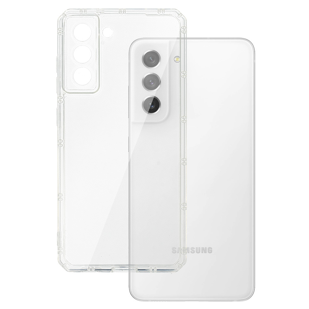 transfusie Verschillende goederen complexiteit Armor Antishock Case for Samsung Galaxy S21 FE transparent - Toptel  Akcesoria GSM