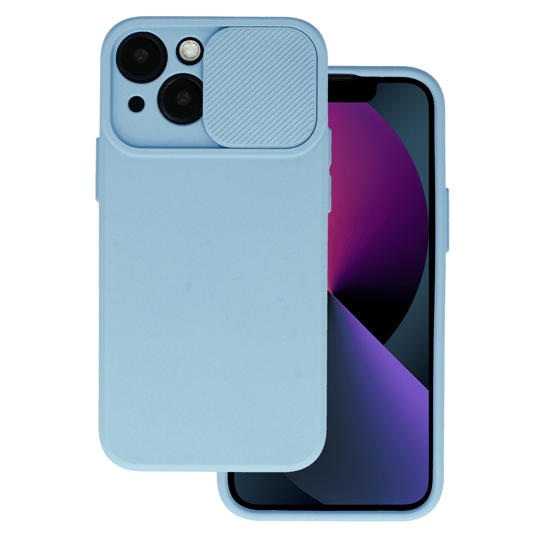 Kryt CamShield pro Samsung Galaxy A12 , barva světle modrá