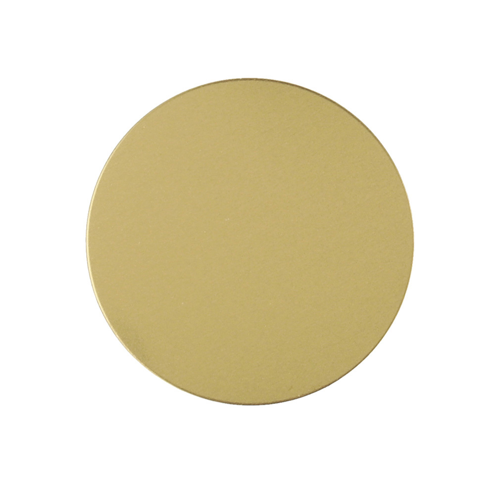 Metal plate for magnet holders - round gold - Toptel Akcesoria GSM