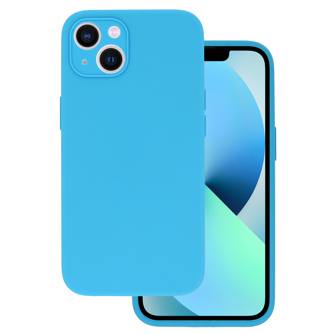 Kryt Vennus Silicone Lite pro Apple iPhone 14 Plus , barva světle modrá