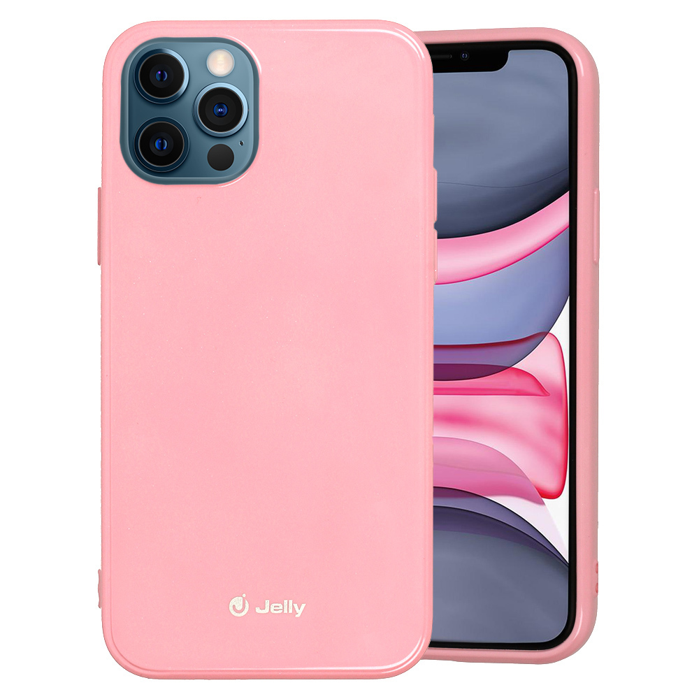 Kryt Jelly pro Apple iPhone 14 Pro , barva růžová