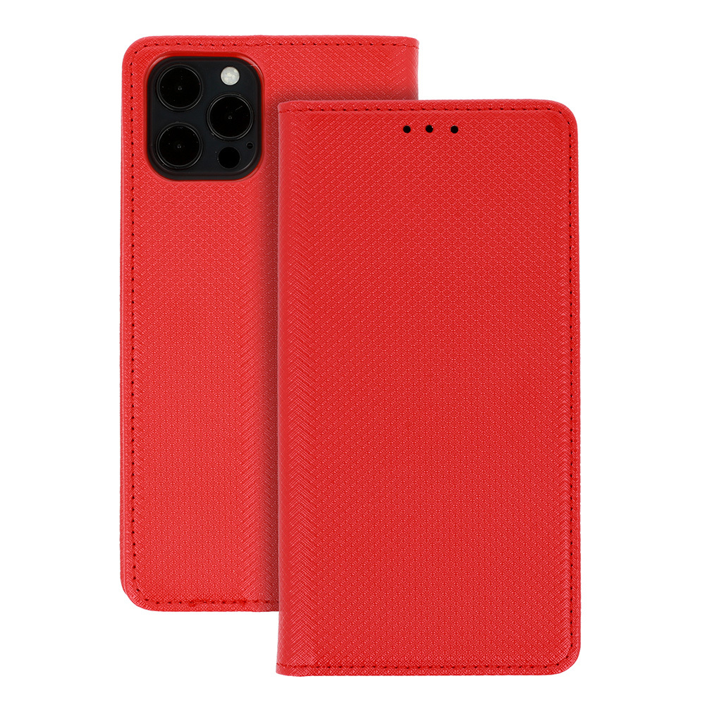 Knížkové pouzdro Smart pro Apple iPhone 14 , barva červená