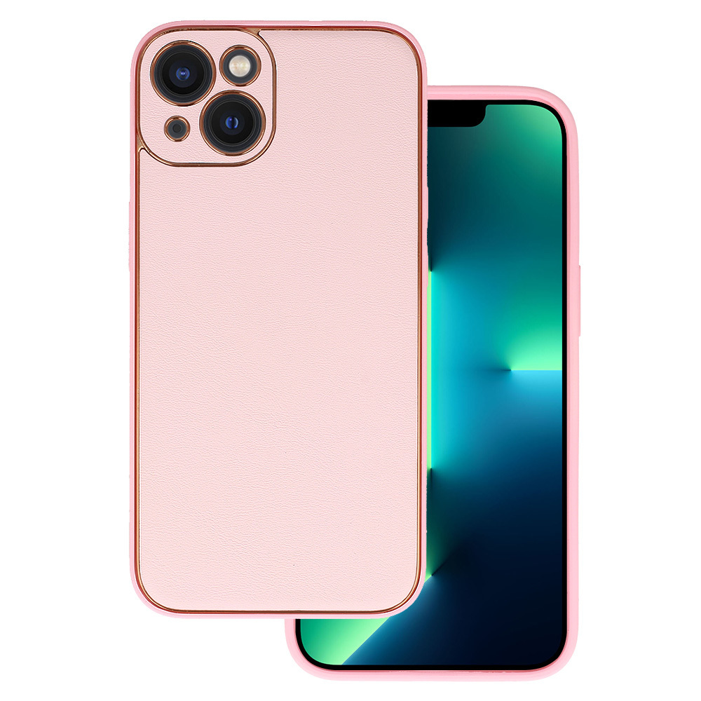 Kryt Luxury pro Apple iPhone 14 , barva růžová