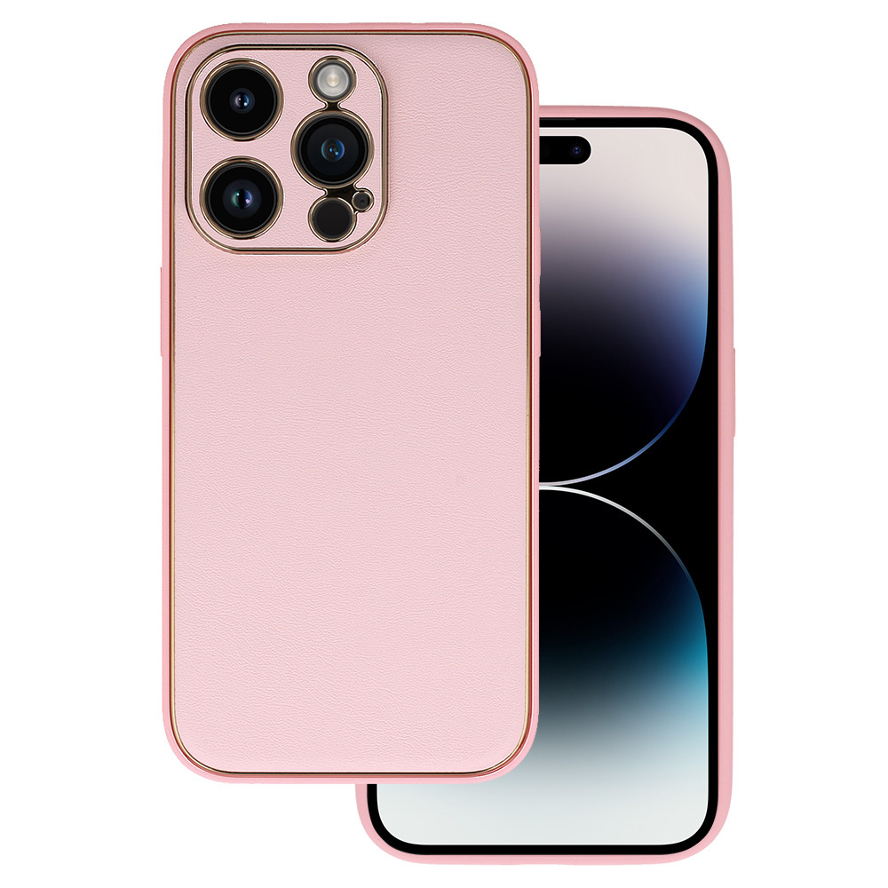 Kryt Luxury pro Apple iPhone 14 Pro , barva růžová