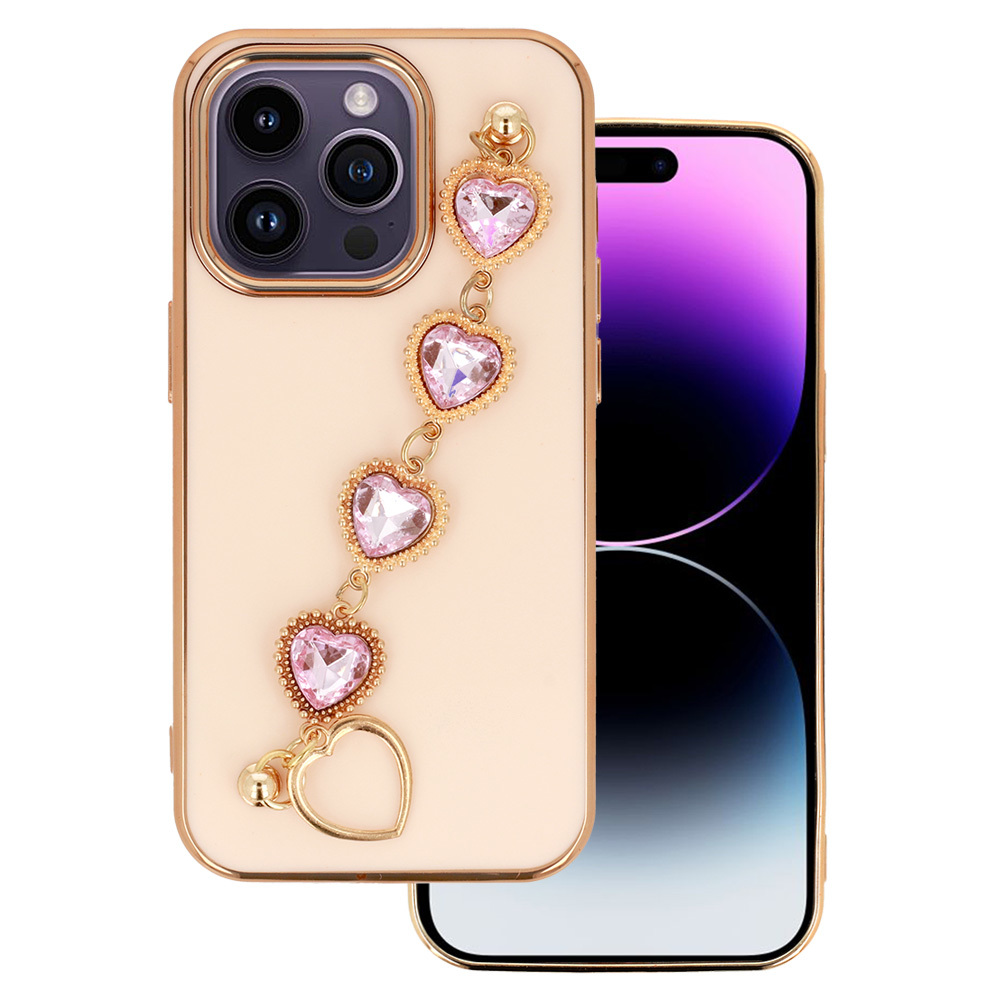 Kryt Trend pro Apple iPhone 14 Pro , design 2 , barva růžová