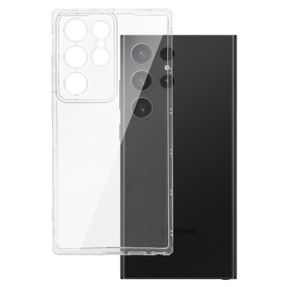 Kryt Armor Antishock pro Samsung Galaxy S23 Ultra , barva čirá