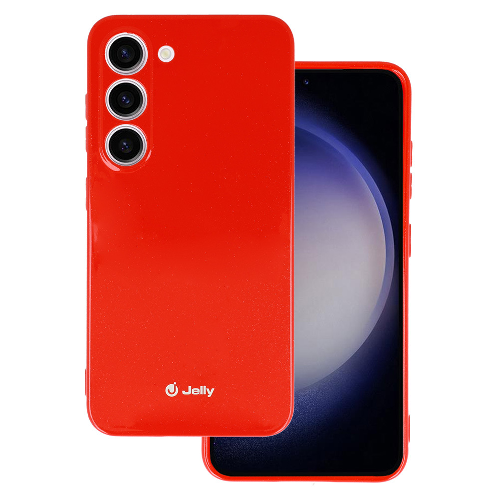 Kryt Jelly pro Samsung Galaxy S23 Plus , barva červená