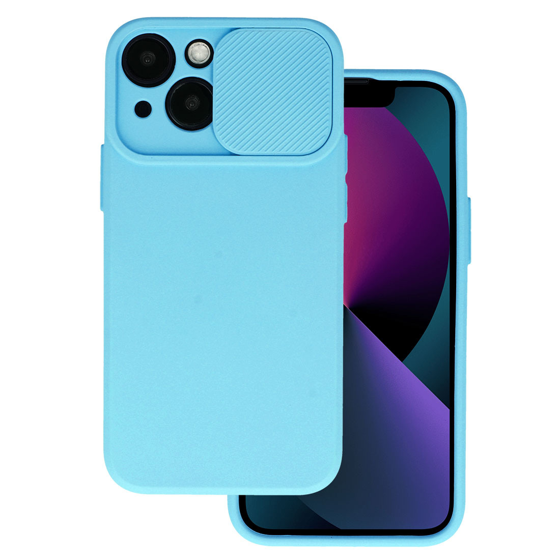 Kryt CamShield pro Samsung Galaxy S23 Ultra , barva světle modrá
