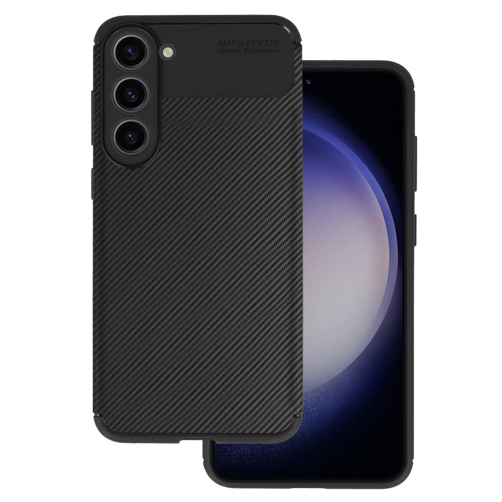 Kryt Vennus Carbon pro Samsung Galaxy S23 Plus , barva černá