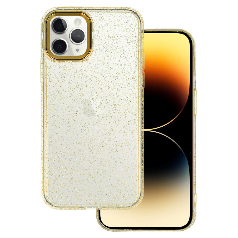 Kryt Lux Glitter pro Apple iPhone 11 Pro Max , barva zlatá