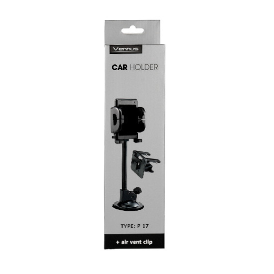 Car Holder VENNUS ADJUSTABLE P 17 /air vent and windshield mount
