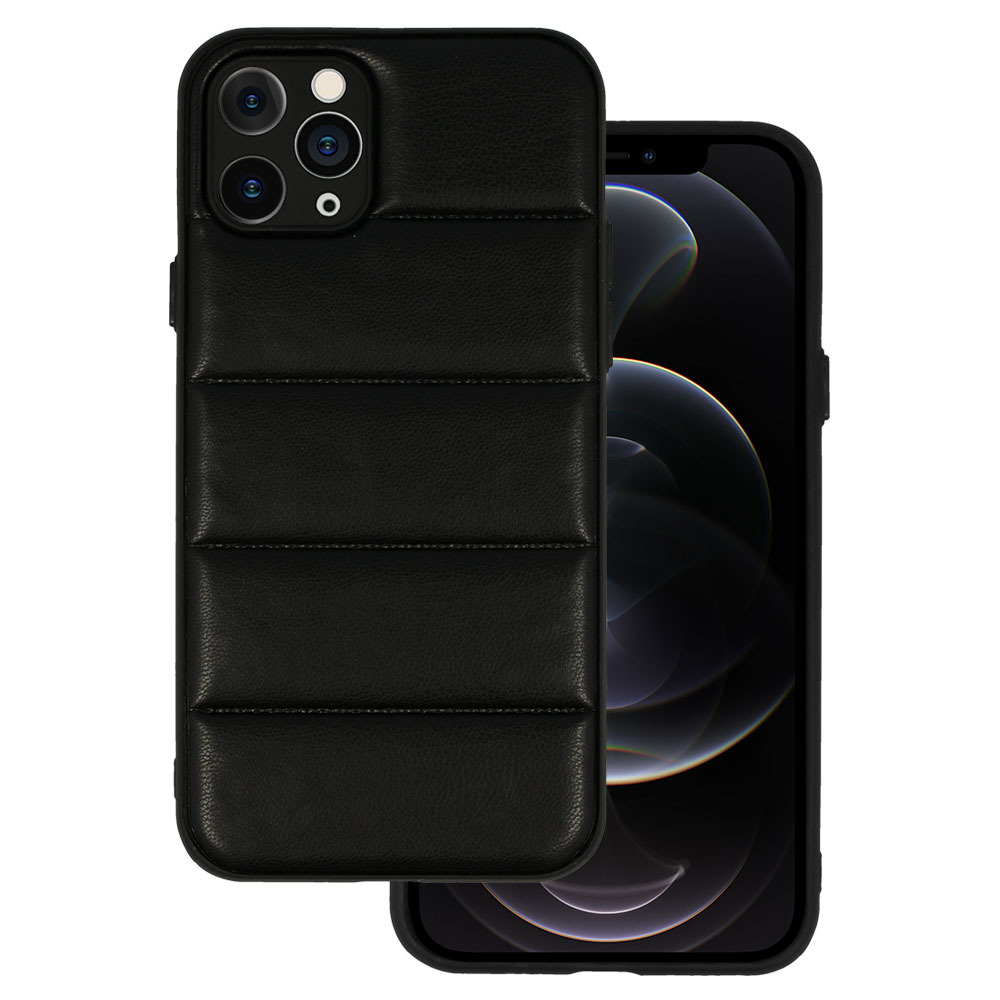Kryt 3D Leather pro Apple iPhone 11 Pro , design 2 , barva černá