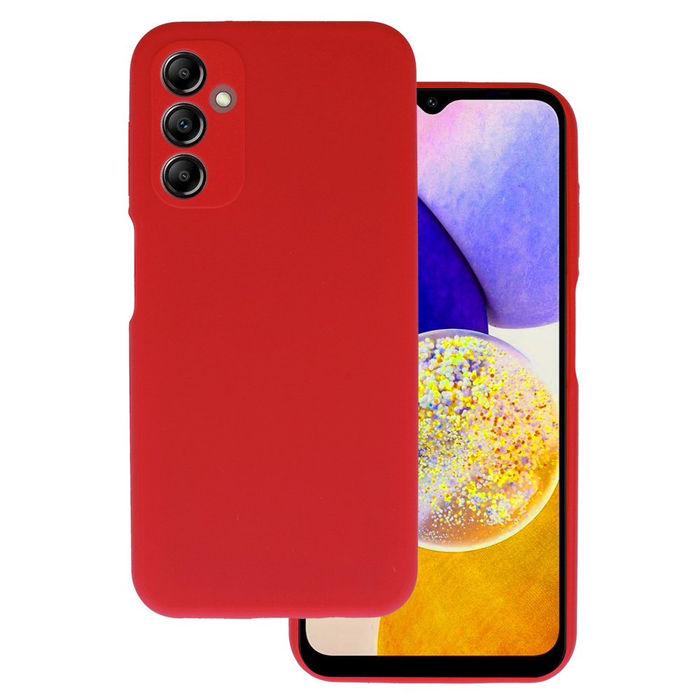 Kryt Silicone Premium pro Samsung Galaxy A14 4G/5G , barva červená