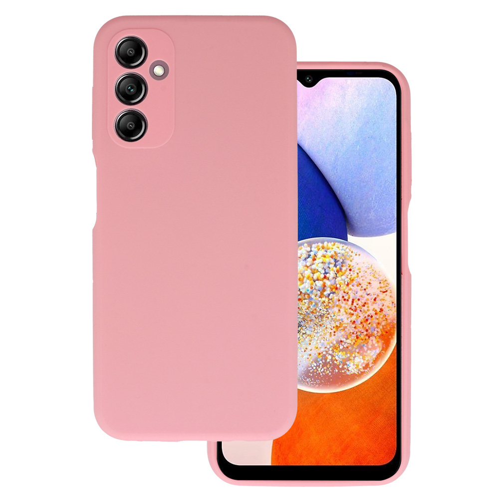 Kryt Silicone Premium pro Samsung Galaxy A14 4G/5G , barva růžová