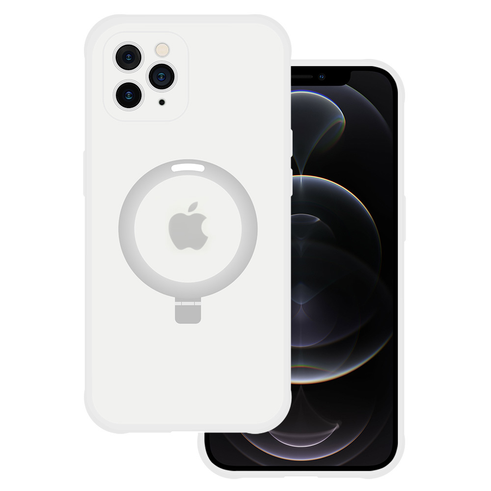 Kryt Magical MagSafe pro Apple iPhone 11 Pro Max , barva stříbrná