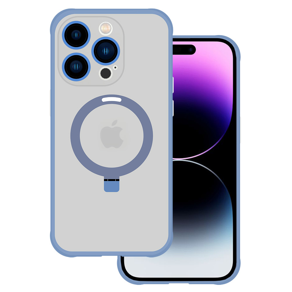 Kryt Magical MagSafe pro Apple iPhone 12 Pro , barva modrá