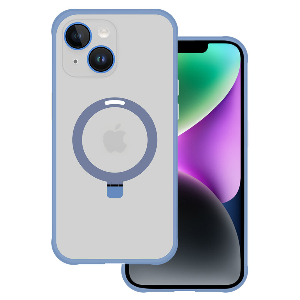 Kryt Magical MagSafe pro Apple iPhone 13 , barva modrá