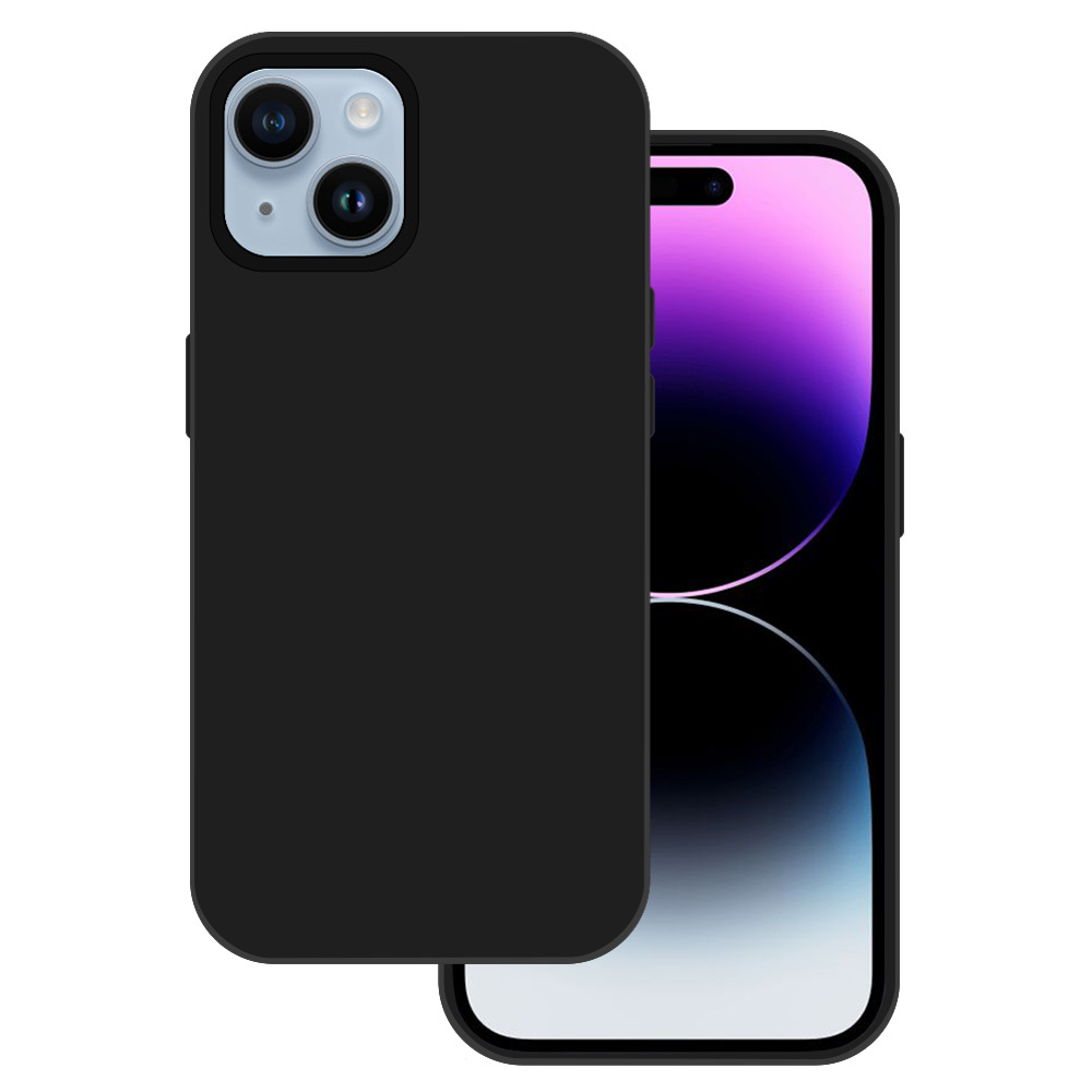 Kryt Silicone Premium pro Apple iPhone 15 Plus , barva černá