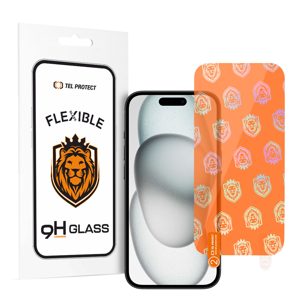 Tel Protect Flexibilní hybridní sklo pro Apple iPhone 15/15 PRO
