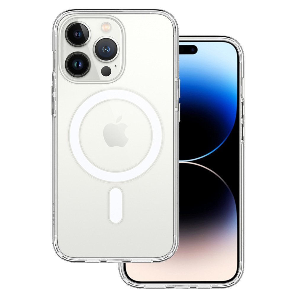 Kryt Acryl MagSafe pro Apple iPhone 15 Plus , barva čirá