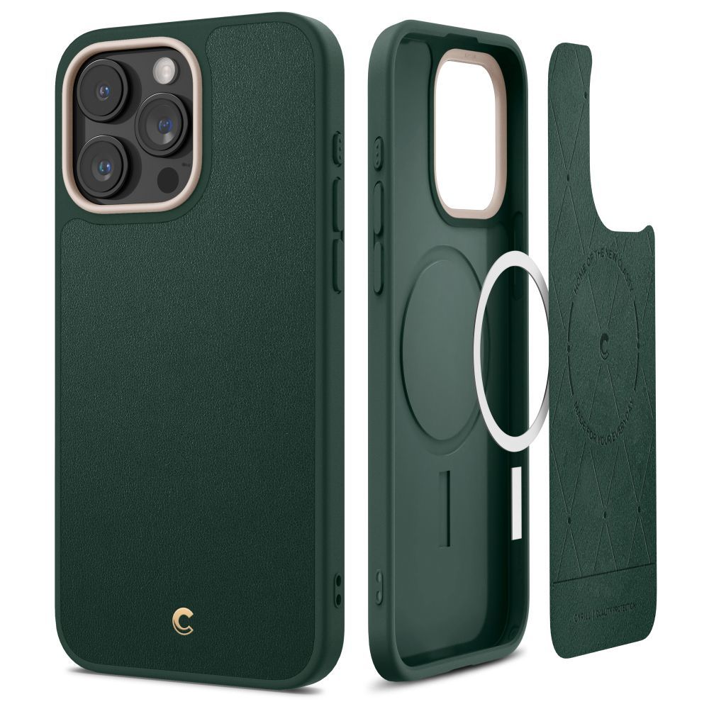 Kryt Cyrill Kajuk Mag Magsafe ACS06635 for Apple iPhone 15 Pro Max - Forest , barva zelená