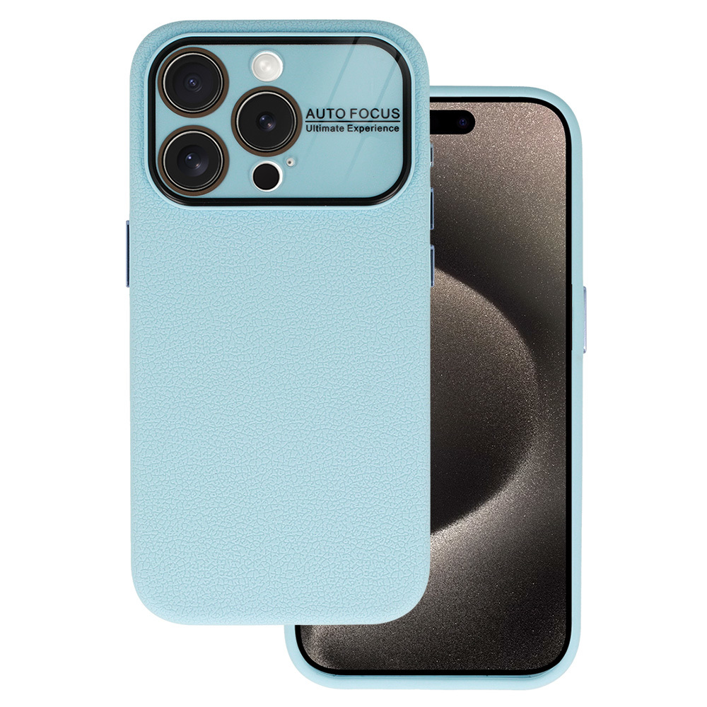 Kryt Lichi Soft pro Apple iPhone 15 Pro , barva světle modrá