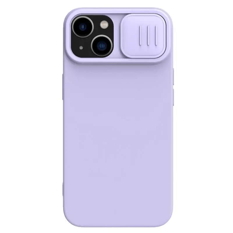 Kryt CamShield Silky Silicone Case for Apple iPhone 15 Plus , barva fialová