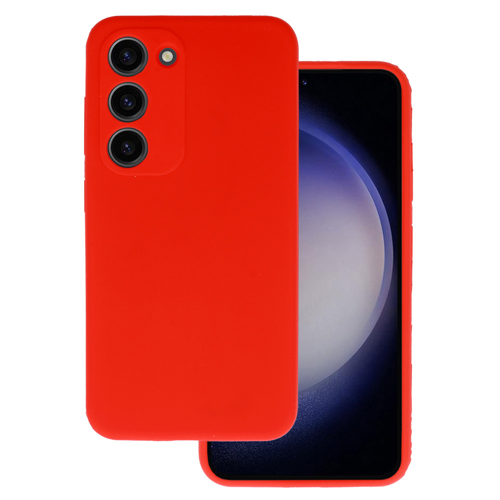 Kryt Silicone Premium pro Samsung Galaxy S24 Plus , barva červená