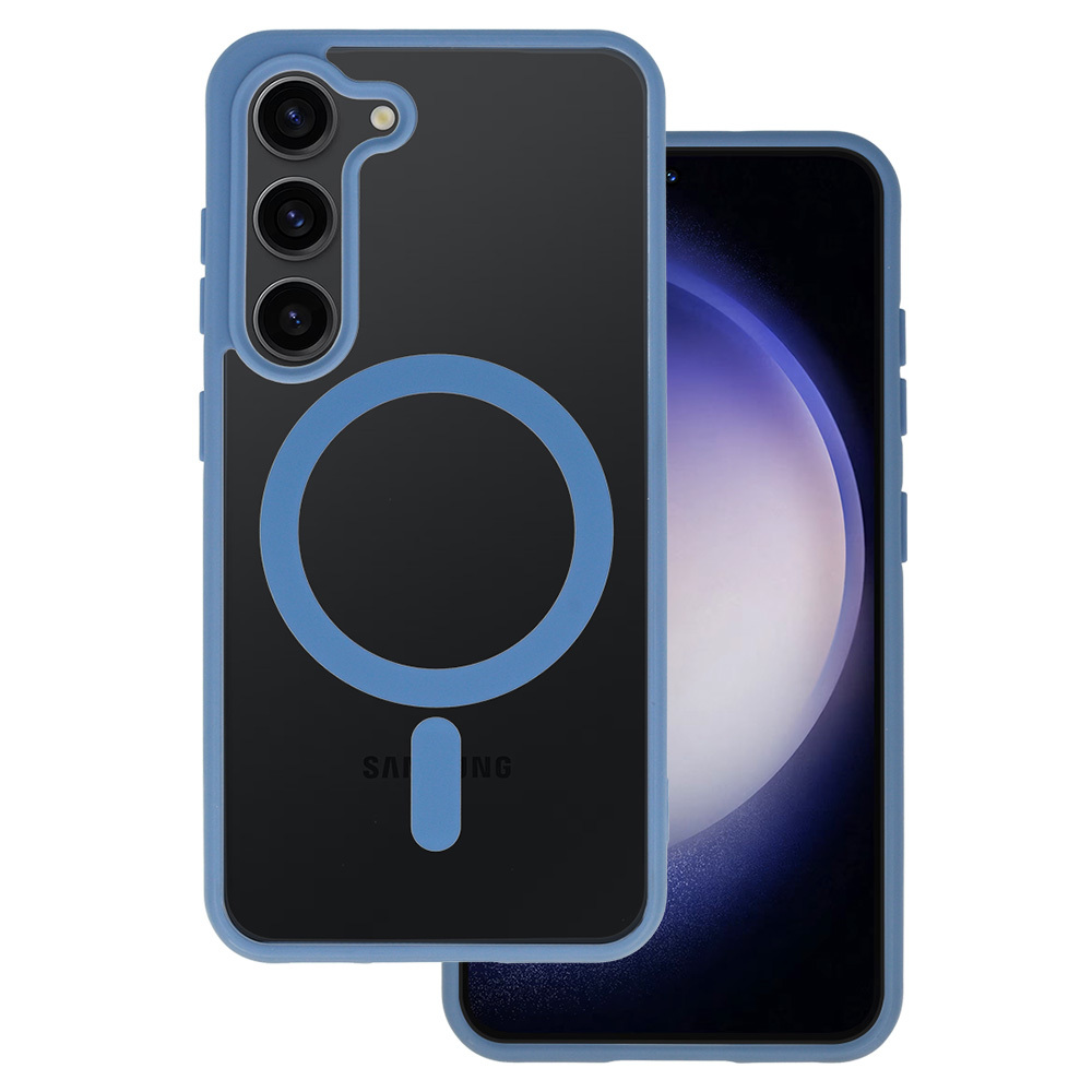 Kryt Acryl Color MagSafe pro Samsung Galaxy S23 , barva světle modrá