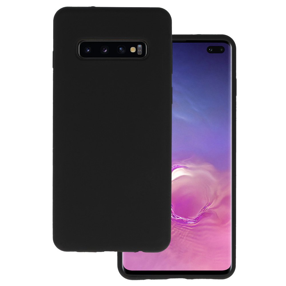 Kryt Silicone Lite pro Samsung Galaxy S10 Plus , barva černá