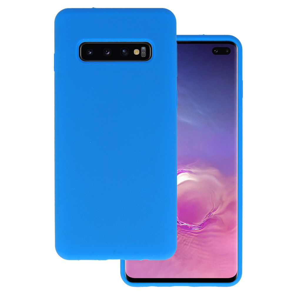 Kryt Silicone Lite pro Samsung Galaxy S10 Plus , barva modrá