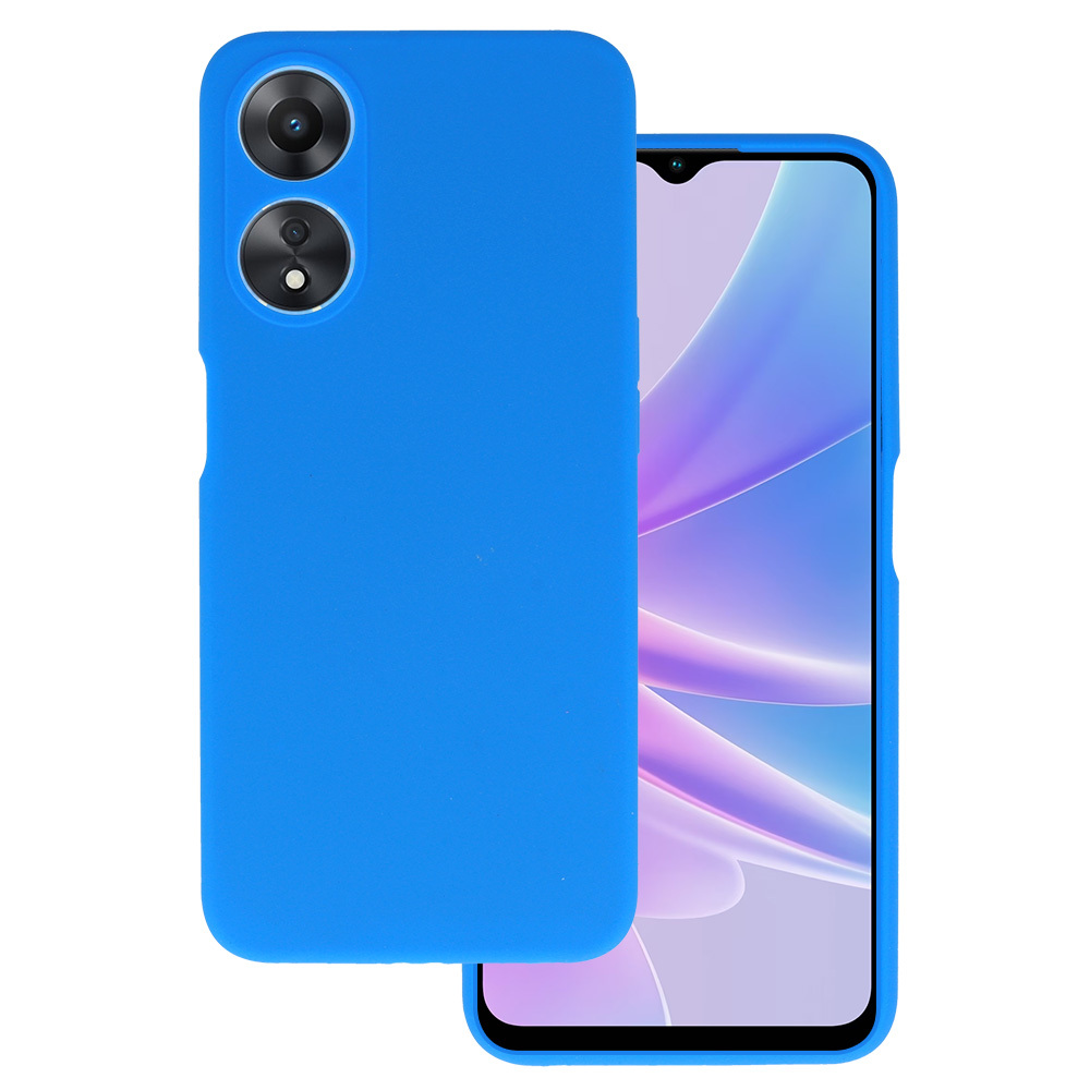 Kryt Silicone Lite pro Oppo A78 5G , barva modrá