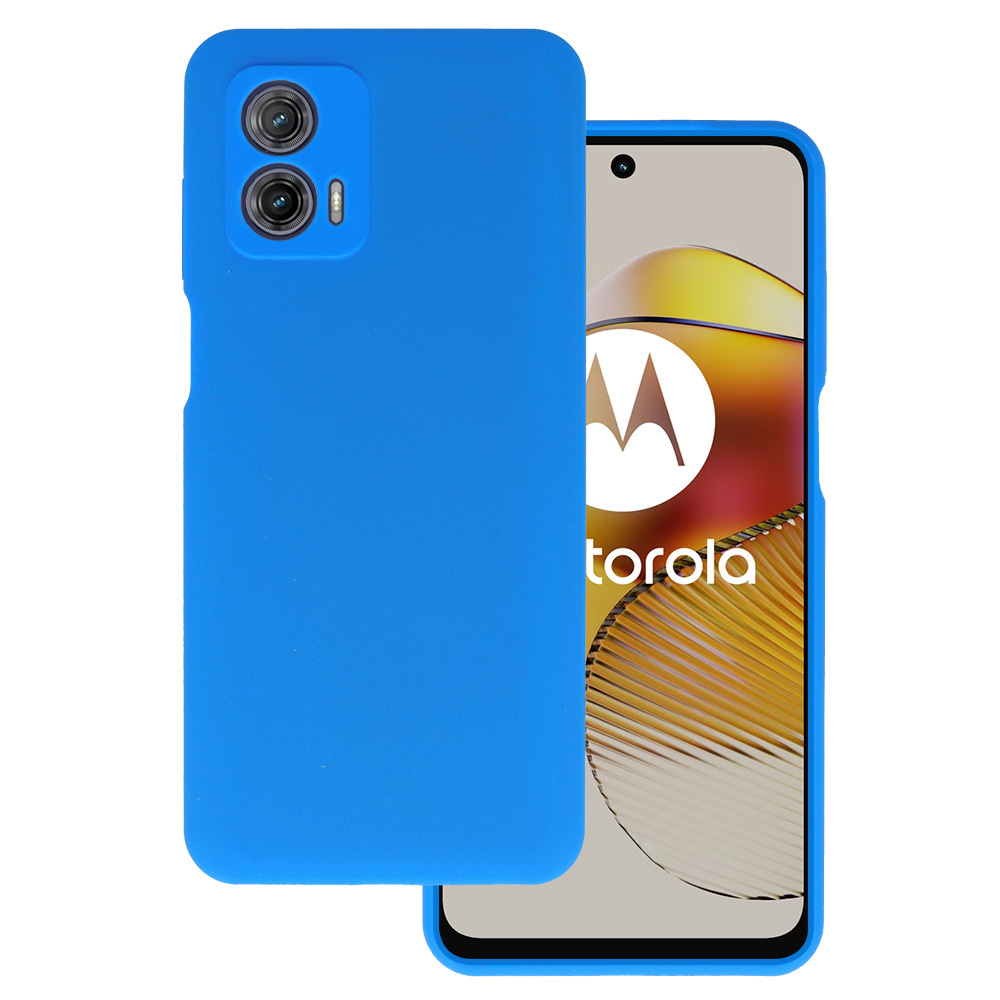Kryt Silicone Lite pro Motorola Moto G73 , barva modrá
