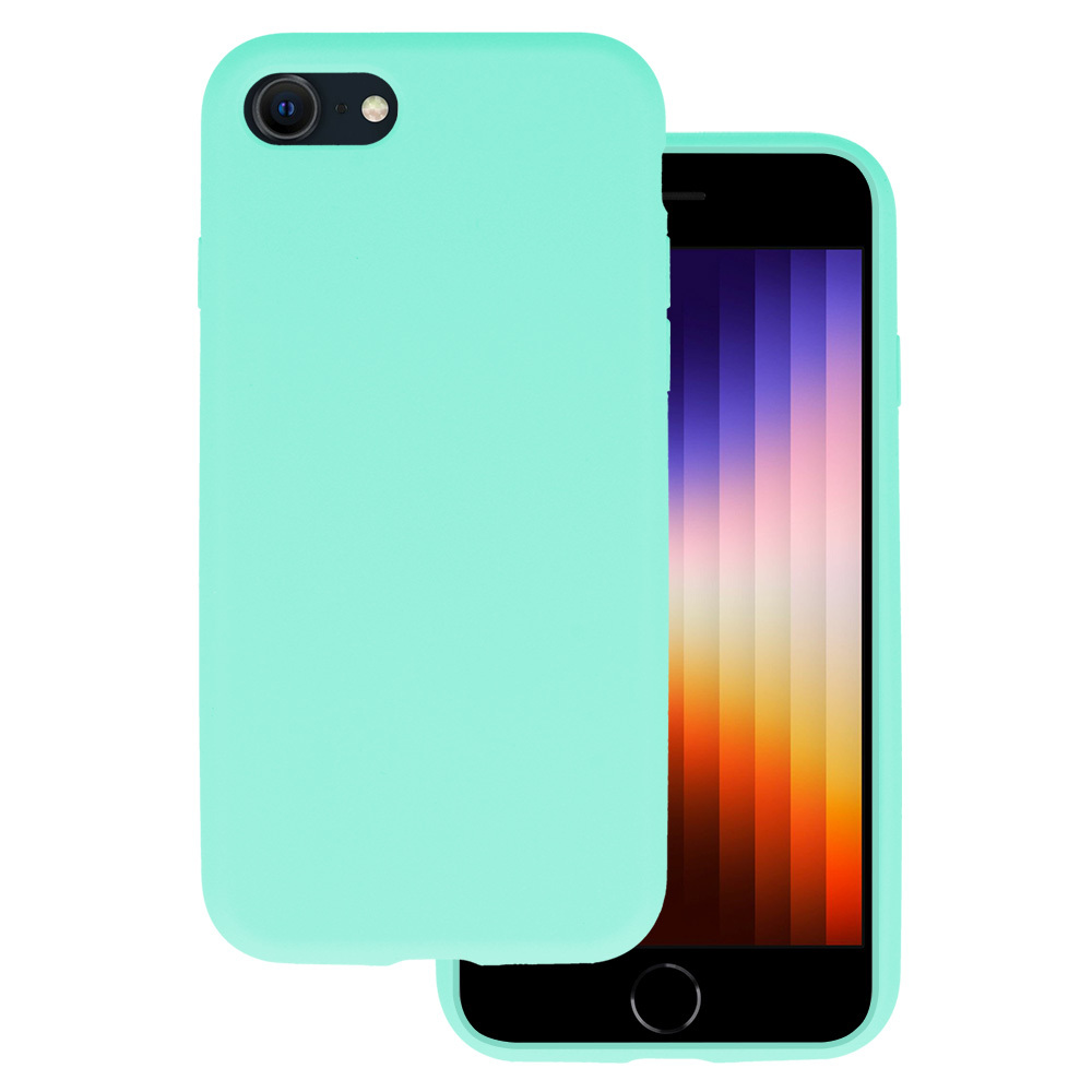 Kryt Silicone Lite pro Apple iPhone 7/8/SE 2020/SE 2022 , barva mátová