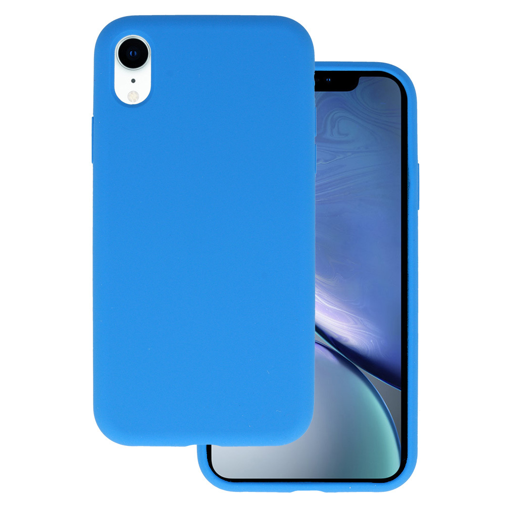 Kryt Silicone Lite pro Apple iPhone XR , barva modrá